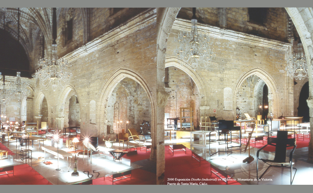 2000 Exposici�n Dise�o (industrial) en Andaluc�a. Monasterio de la Victoria. 
Puerto de Santa Mar�a, C�diz.  