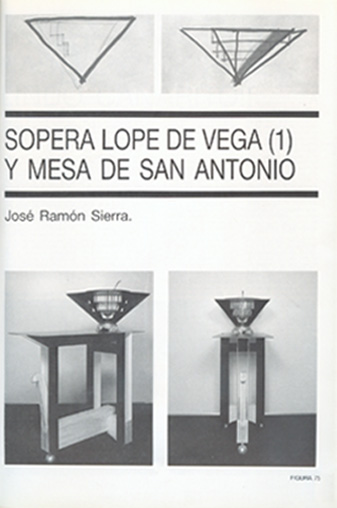 Sopera Lope de Vega y mesa de San Antonio 1